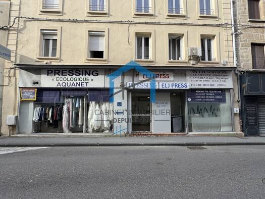 Boutique à vendre Fonds de commerce 40 000 € 100 m² de surface de vente Centre Rive-de-Gier 42800