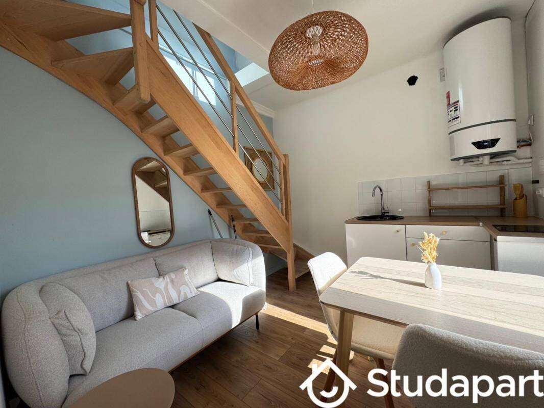 Appartement 2 pièces 17 m² · à Reims · 17 m² · 540 €