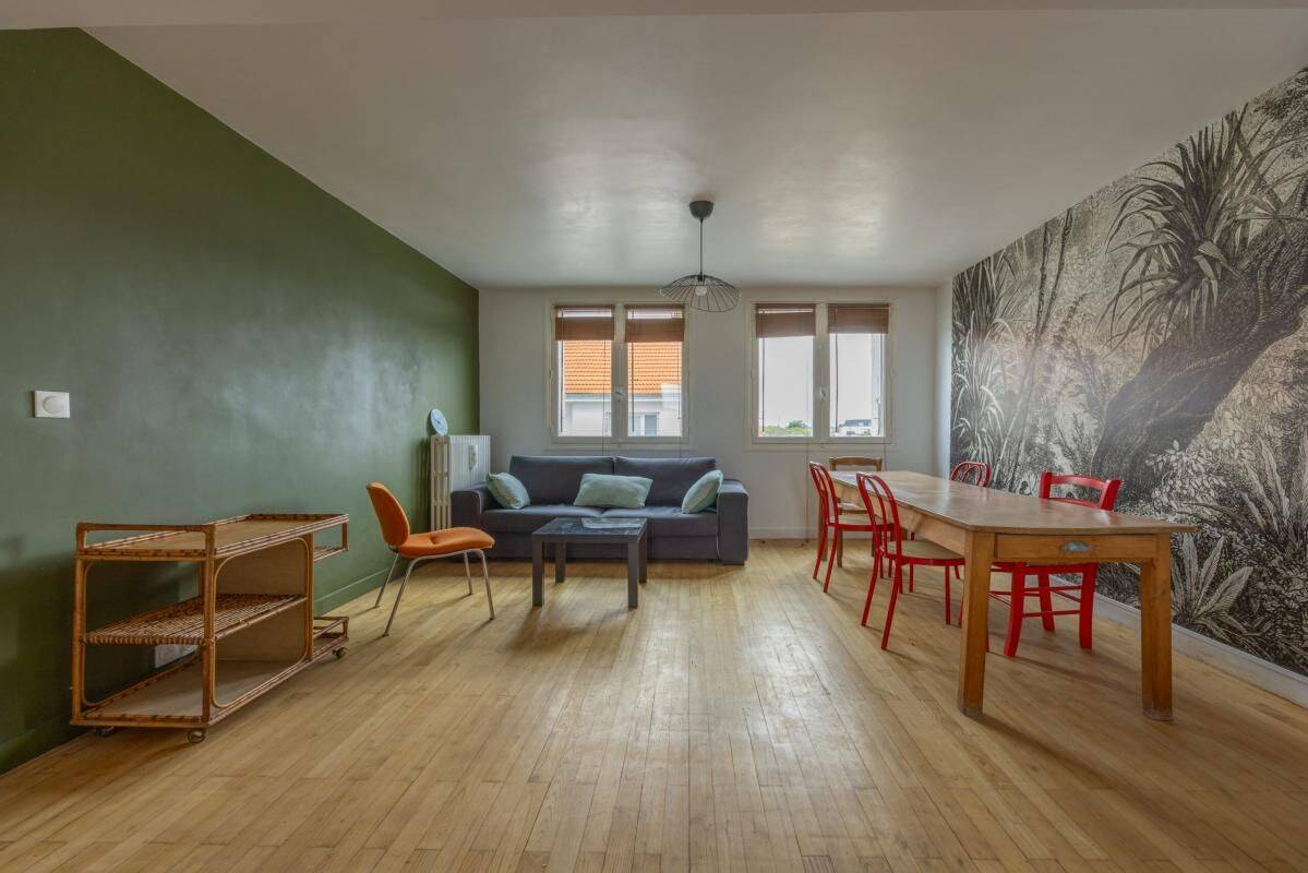 Appartement 3 pièces 56 m² · à Nantes · 56 m² · 893 €