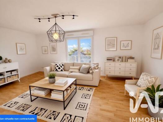 Appartement à vendre 210 000 € 3 pièces 2 chambres 65 m² Étage 1/2 Pleurtuit 35730