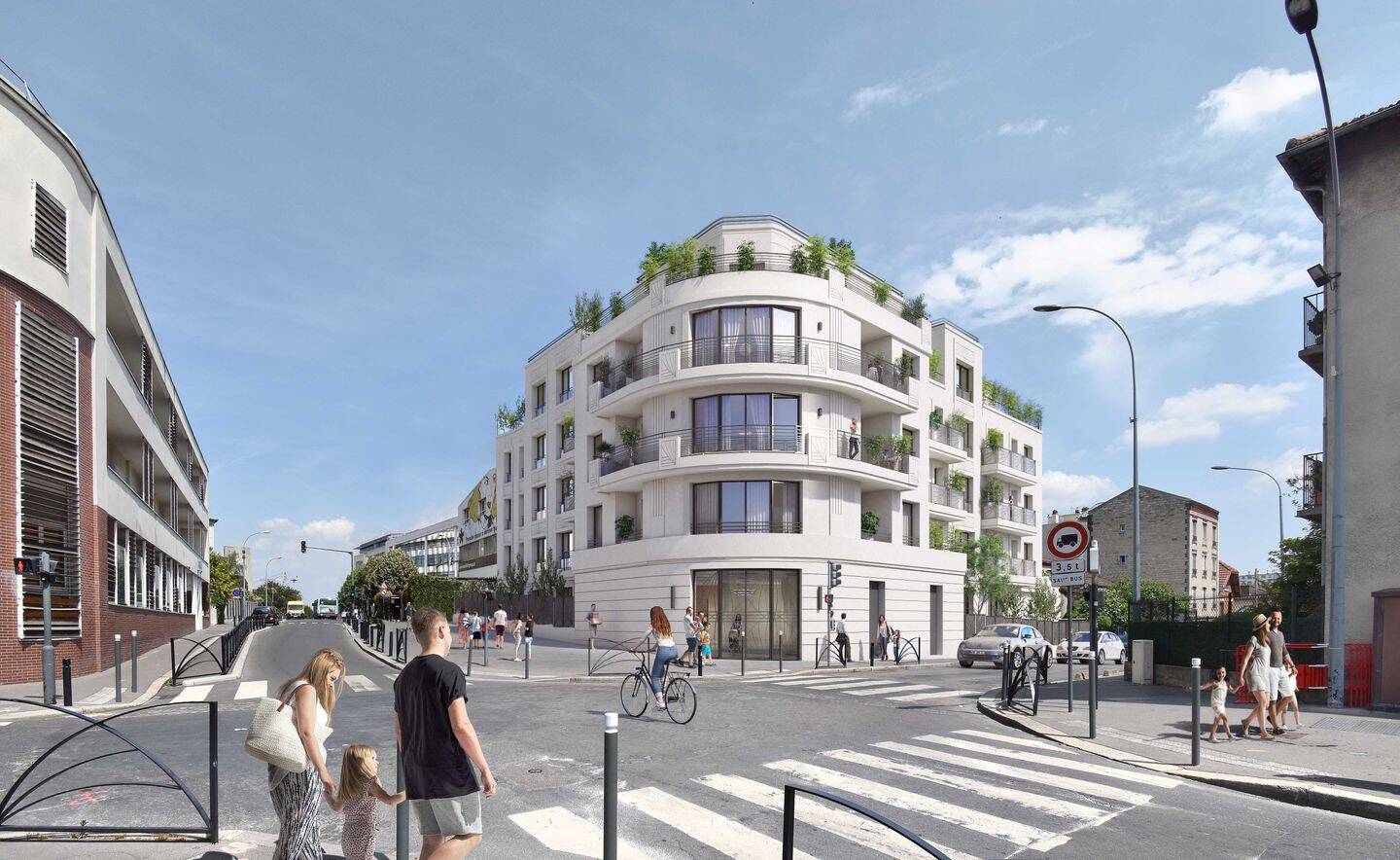 Appartement 3 pièces 66 m² · à Saint-Ouen-sur-Seine · 66 m² · 1 565 €/mois