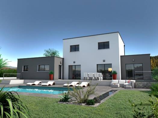 Terrain avec maison neuve à vendre 346 175 € 5 pièces 4 chambres 138 m² 3 969 m² de terrain Payrin-Augmontel 81660