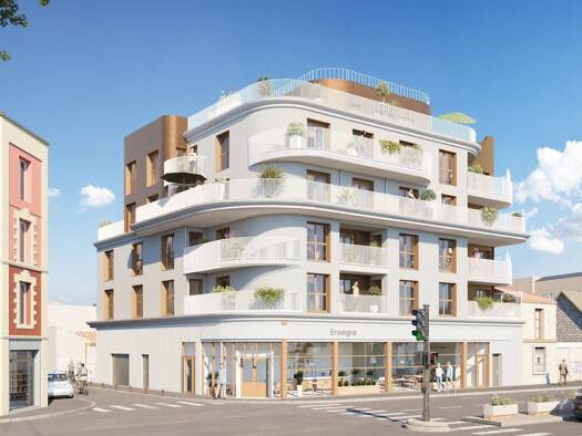 Appartement à vendre - neuf 209 000 € 2 pièces 1 chambre 32,8 m² 4ème étage Emile Dubois Aubervilliers 93300