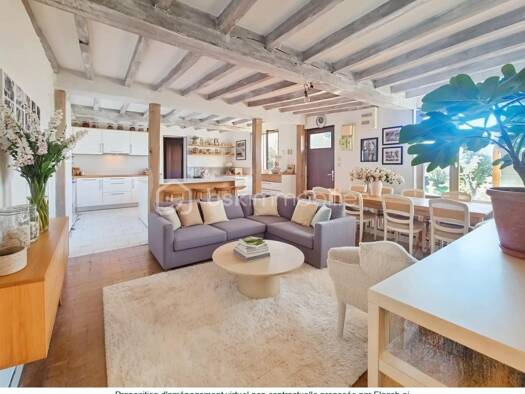 Maison de plain-pied à vendre 137 000 € 2 pièces 1 chambre 49 m² 1 120 m² de terrain Longchamps 27150