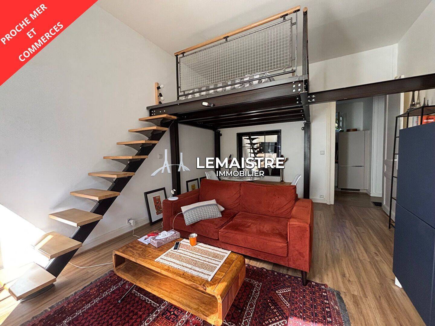 Appartement 1 pièce 30 m² · à Sainte-Adresse · 29,9 m² · 129 000 €