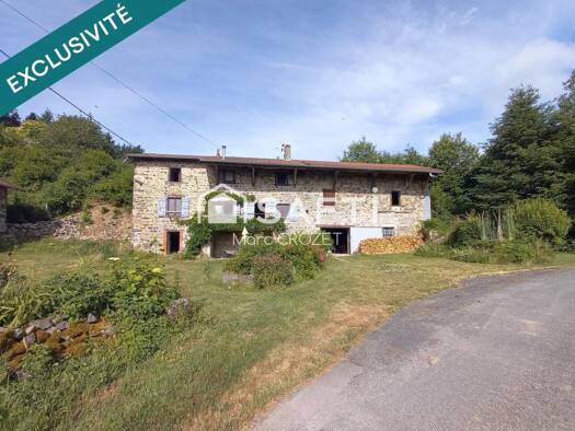 Maison à vendre 195 000 € 5 pièces 1 chambre 110 m² 3 000 m² de terrain Chénelette 69430