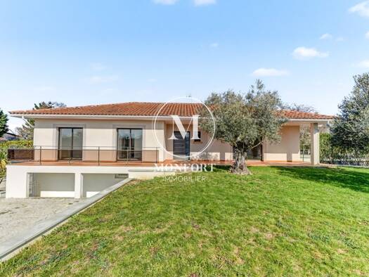 Maison de plain-pied à vendre 565 000 € 7 pièces 5 chambres 206 m² 1 200 m² de terrain Castelmaurou 31180