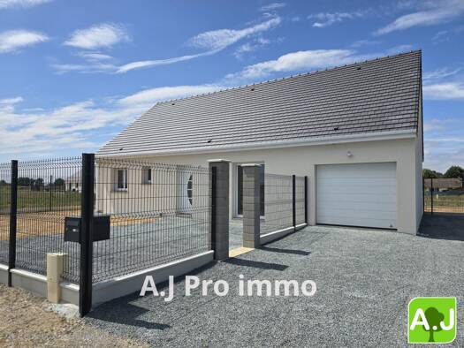 Maison de plain-pied à vendre 245 000 € 5 pièces 3 chambres 96 m² 510 m² de terrain Saint-André-de-l'Eure 27220