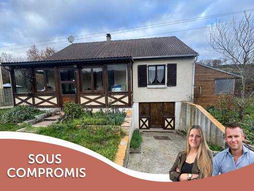 Maison de plain-pied à vendre 175 000 € 4 pièces 2 chambres 74 m² 1 301 m² de terrain Marcilly-sur-Eure 27810