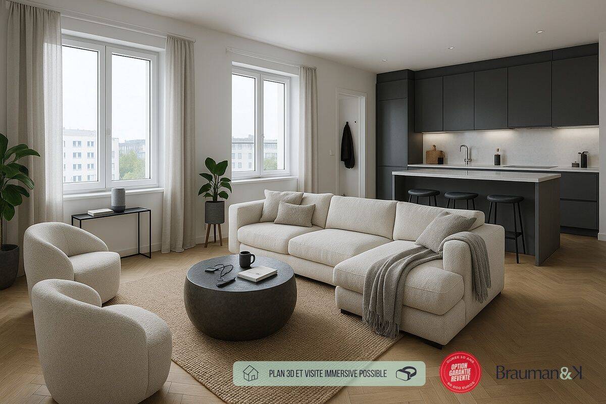 Appartement 4 pièces 87 m² · à Massy · 87 m² · 454 000 €