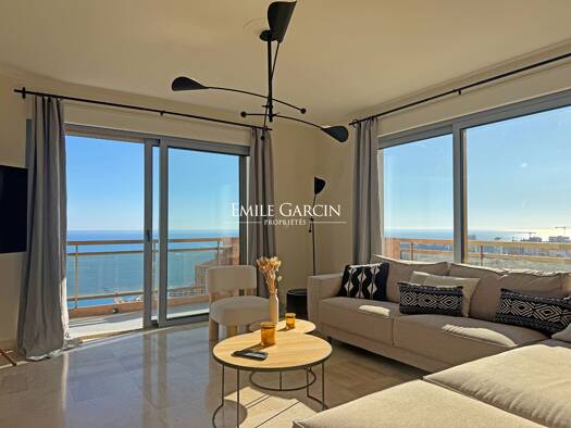 Appartement à vendre 1 390 000 € 5 pièces 3 chambres 115 m² Étage 2/2 Supérieur Beausoleil 06240