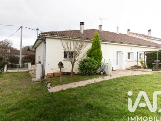 Maison à vendre 119 000 € 4 pièces 4 chambres 115 m² 875 m² de terrain Exideuil 16150