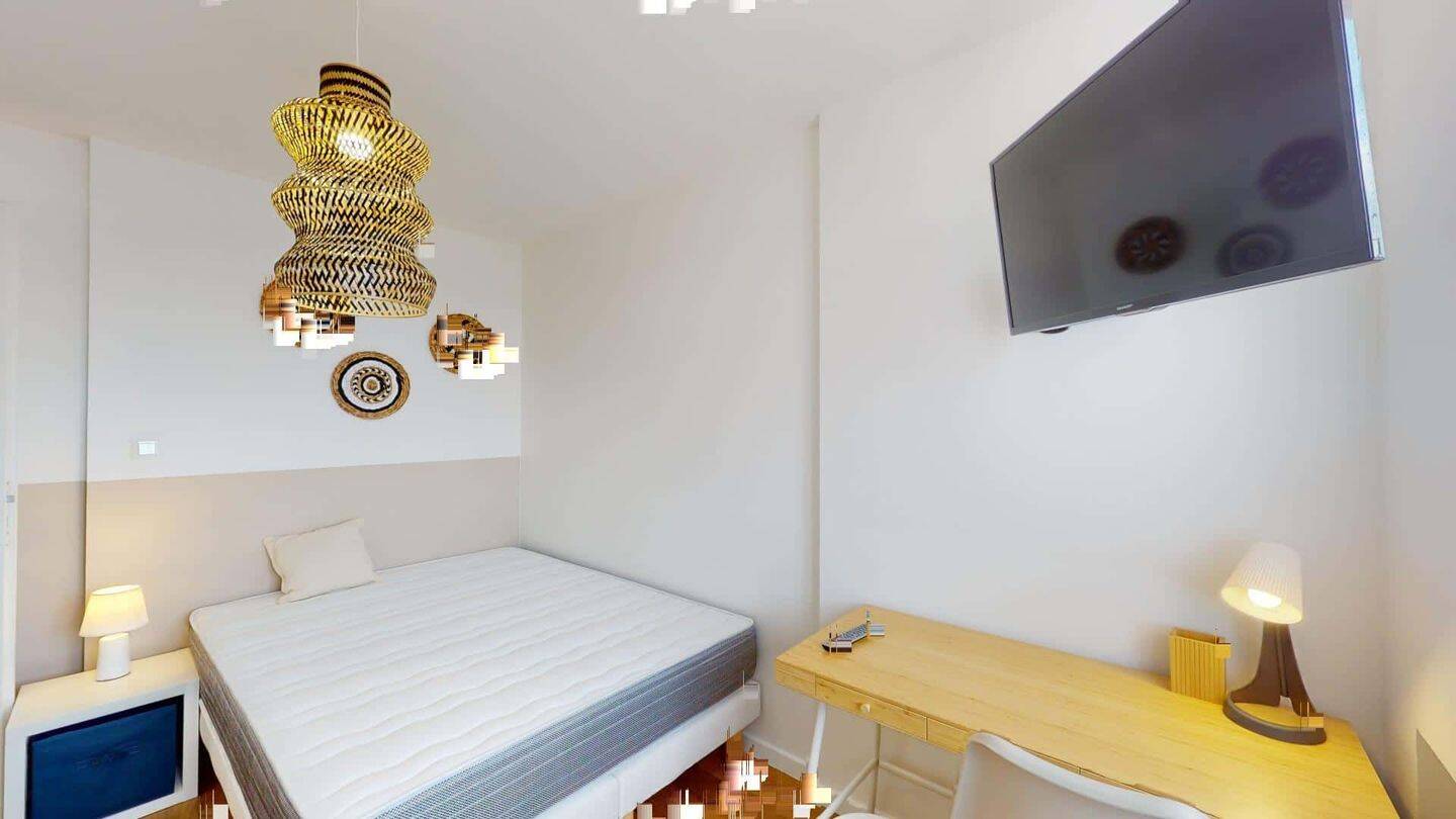 Chambre 1 - BONNAT M - Colocation — 5