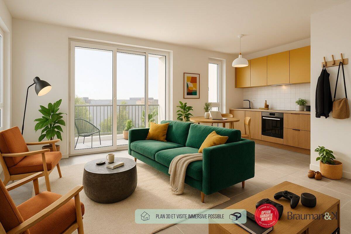 Appartement 3 pièces 61 m² · à Saint-Jean-de-Monts · 61 m² · 228 000 €