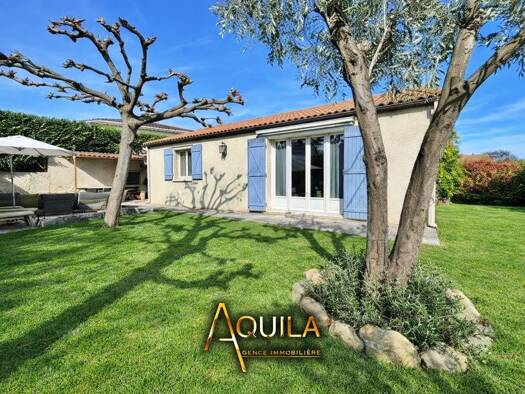 Maison de plain-pied à vendre 275 000 € 4 pièces 3 chambres 96 m² 685 m² de terrain Béziers 34500