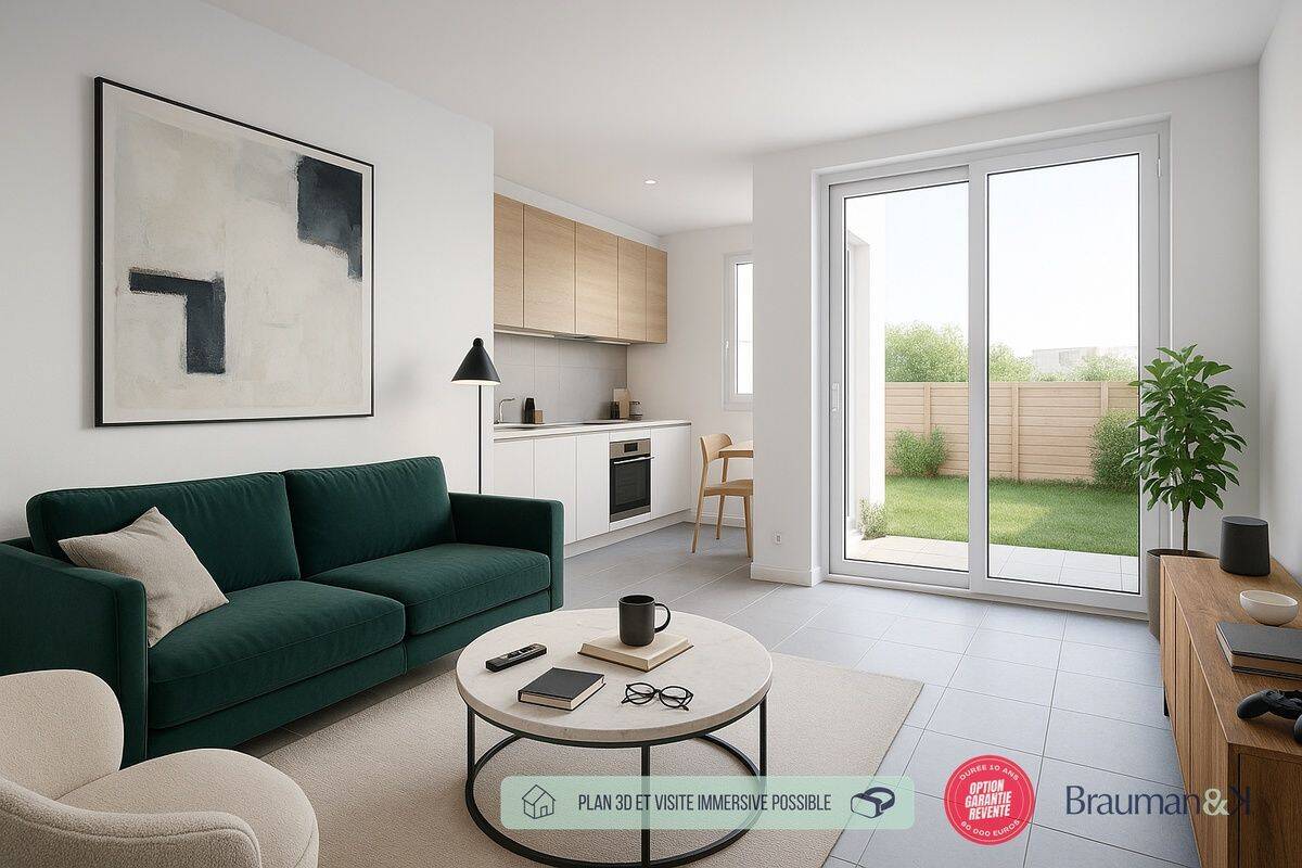 Appartement 1 pièce 37 m² · à Aubervilliers · 37 m² · 265 860 €
