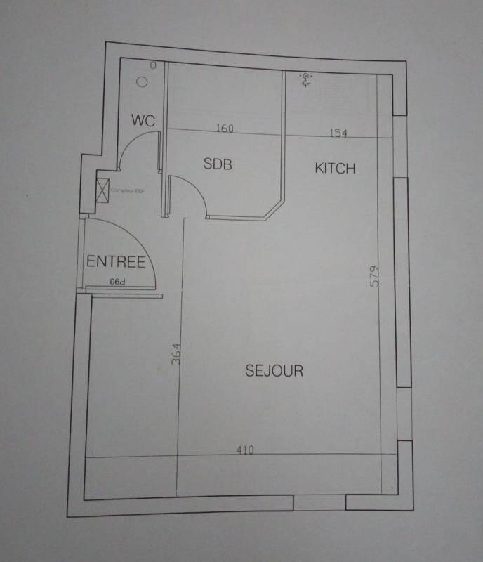 Appartement 1 pièce 24 m² · à Montpellier · 24 m² · 580 €