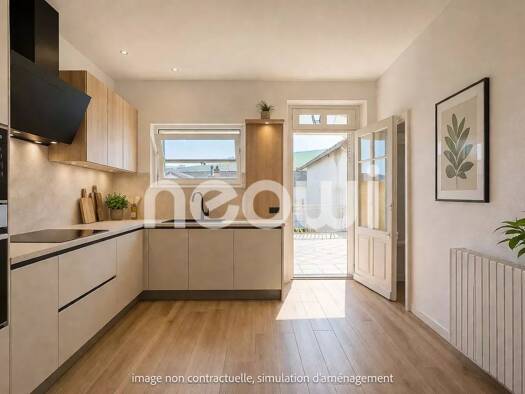 Maison à vendre 220 000 € 3 pièces 2 chambres 95 m² 266 m² de terrain Le Perréon 69460