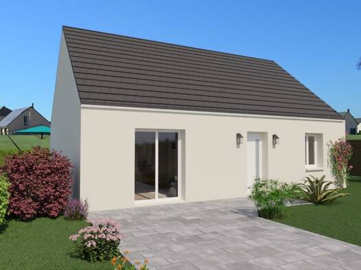 Terrain avec maison neuve à vendre 289 000 € 4 pièces 2 chambres 80 m² Vert-le-Petit 91710