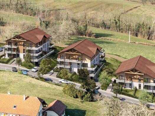 Appartement à vendre - Première occupation 348 000 € 3 pièces 2 chambres 63 m² RDC/2 Dingy-en-Vuache 74520
