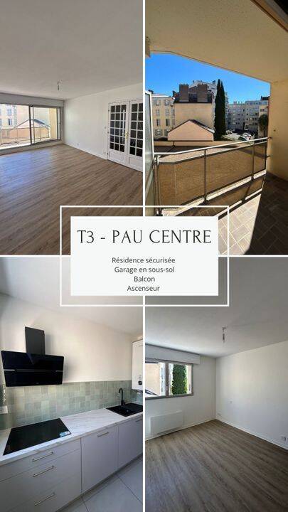 Appartement 3 pièces 63 m² · à Pau · 63 m² · 890 €/mois