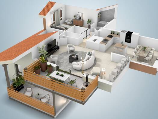 Duplex à vendre - neuf 499 000 € 5 pièces 4 chambres 130 m² dès le 31/03/2026 Bons-en-Chablais 74890