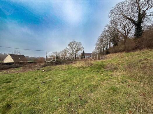 Terrain constructible viabilisé à vendre 64 800 € 1 357 m² de terrain Rives-en-Seine 76490