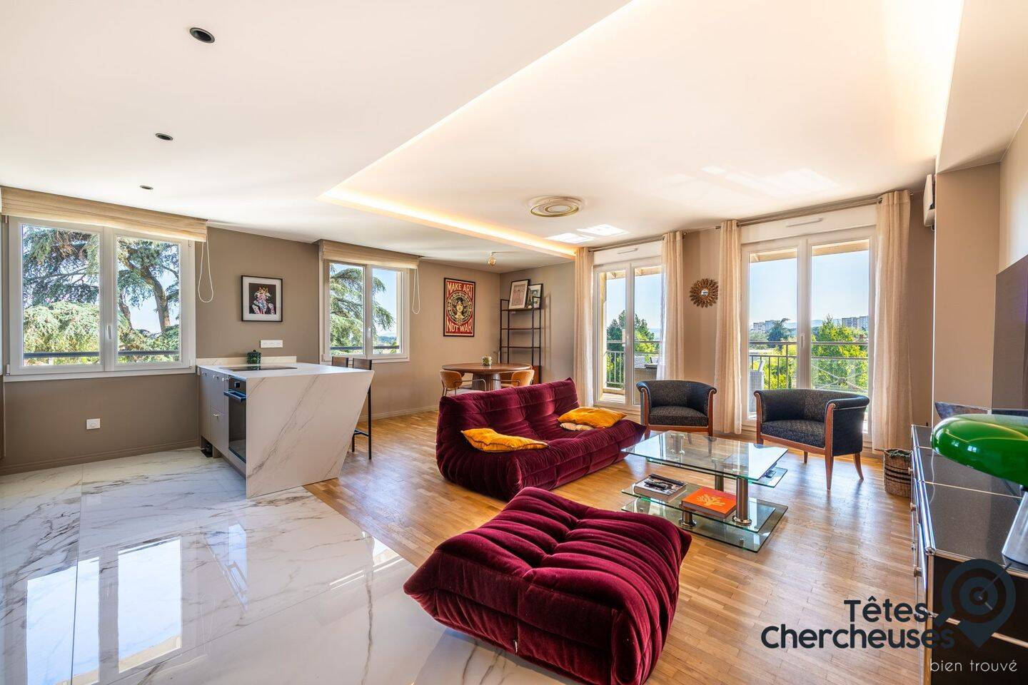 Appartement 3 pièces 72 m² · à Champagne-au-Mont-d'Or · 72 m² · 435 000 €