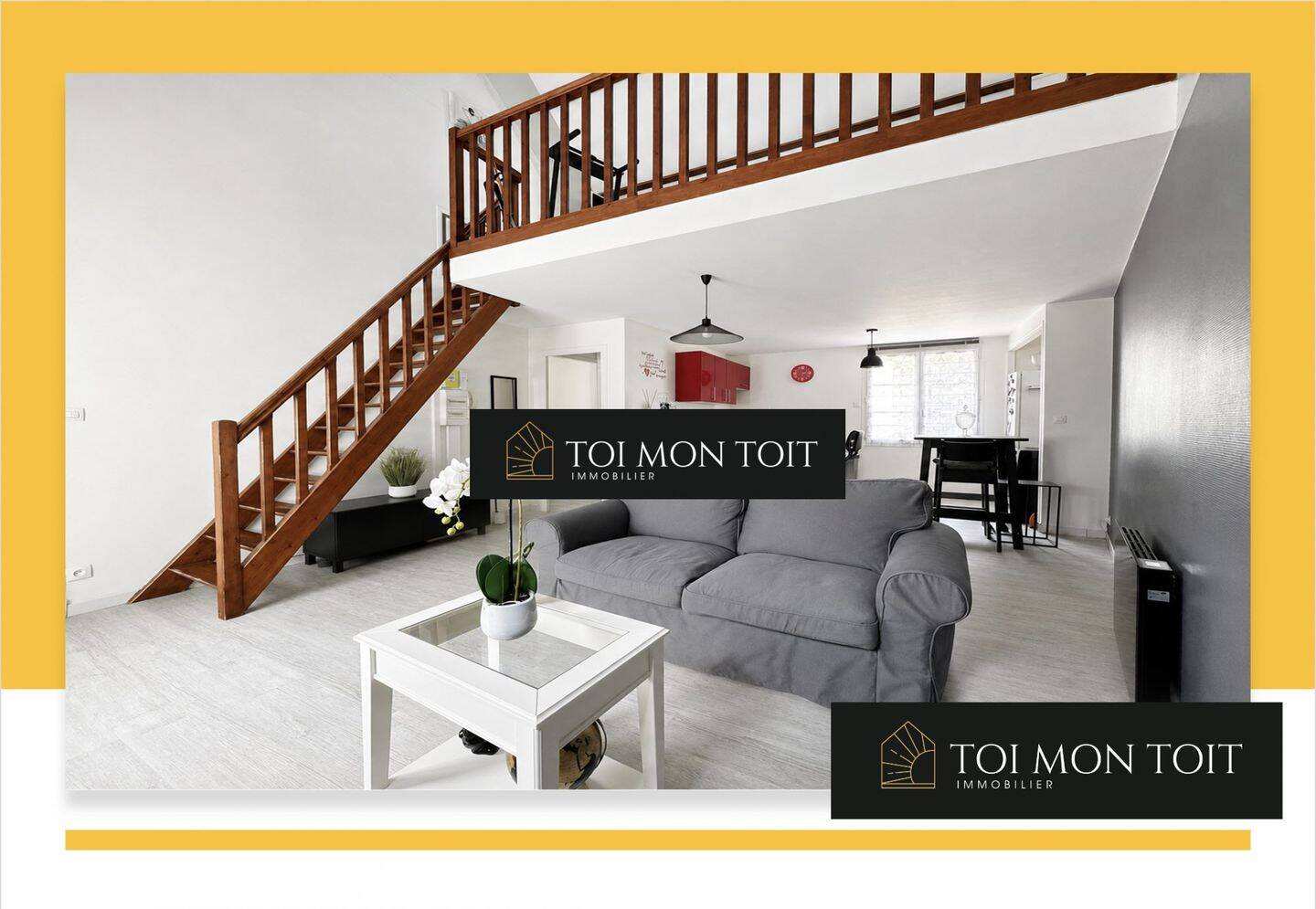 APPARTEMENT DUPLEX - 55m² - place de stationnement