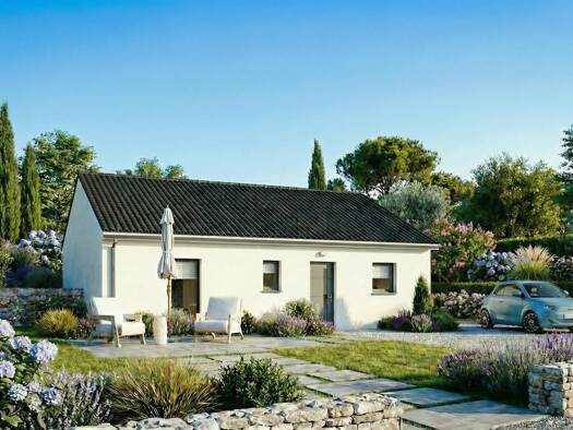 Terrain avec maison neuve à vendre 186 664 € 4 pièces 3 chambres 90 m² 952 m² de terrain Vendat 03110