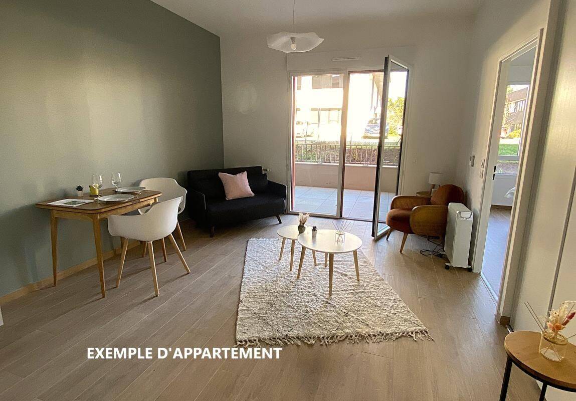 3 pièces 47 m² · à Champagne-au-Mont-d'Or · 47 m² · 490 €
