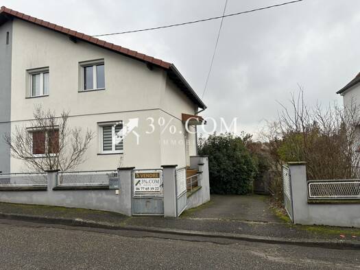 Maison à vendre 216 000 € 4 pièces 3 chambres 82 m² 328 m² de terrain Sud Saverne 67700