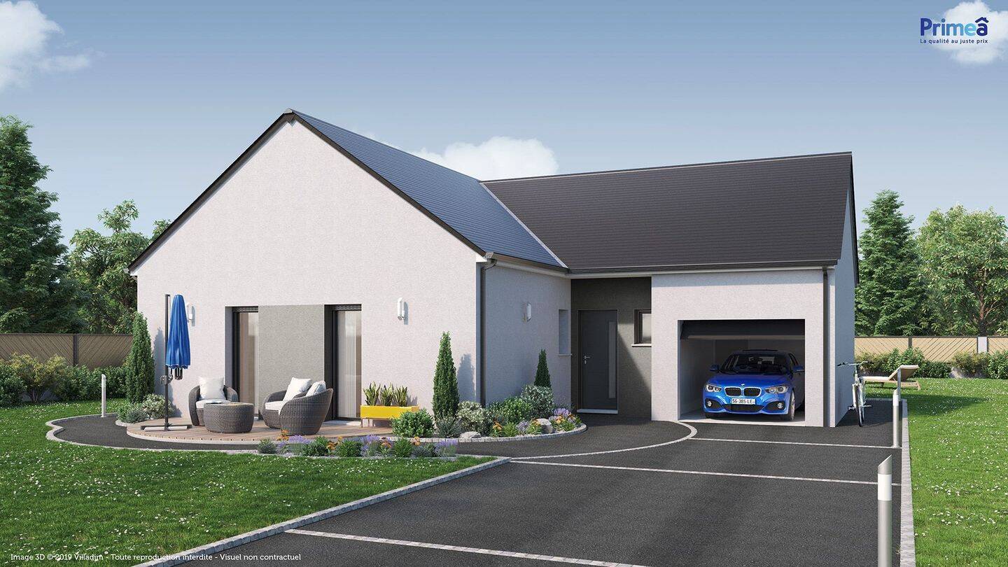 Maison 4 pièces 90 m² · à Pourrain · 90 m² · 213 168 €