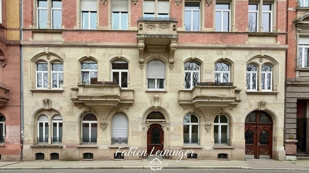 Appartement à vendre 337 500 € 3 pièces 2 chambres 70 m² RDC/5 Forêt Noire Centre Strasbourg 67000