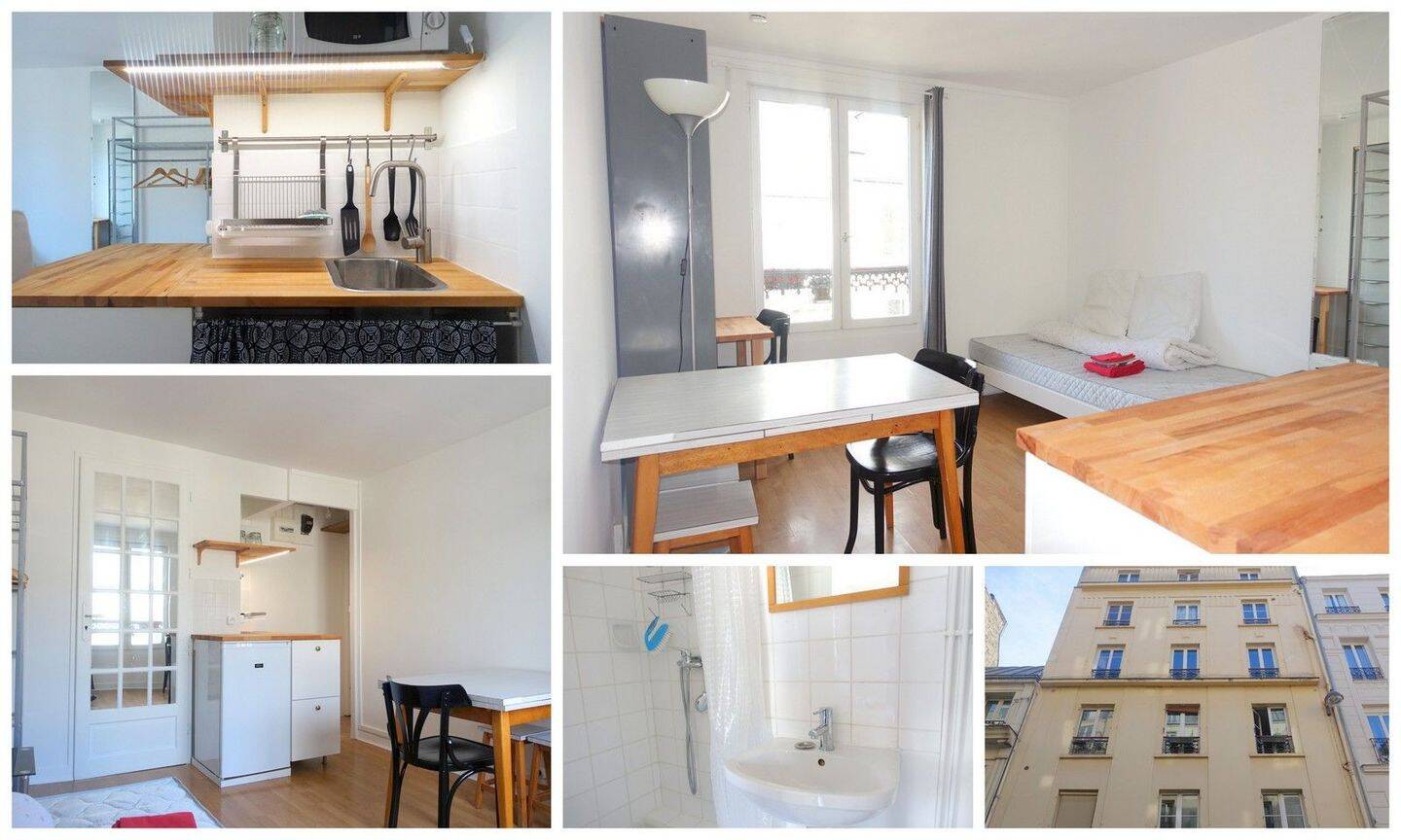 Appartement 1 pièce 14 m² · à Paris 9ème Arrondissement · 14 m² · 557 €/mois