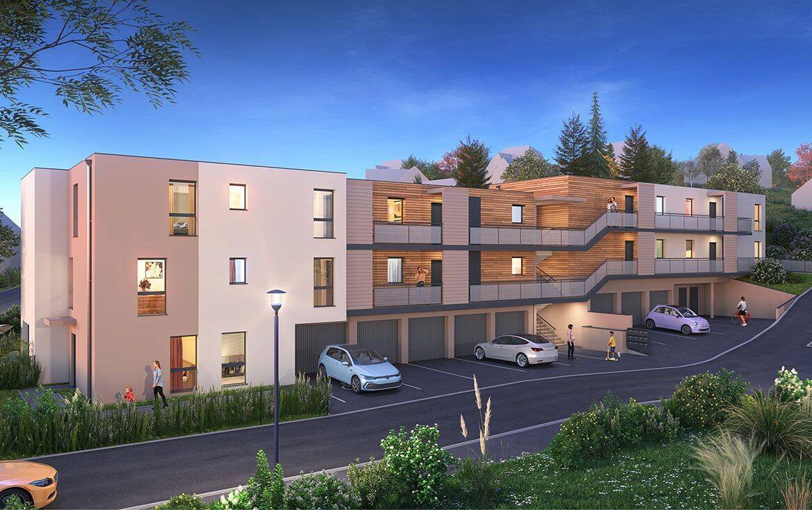 Appartement 3 pièces 63 m² · à Hésingue · 63 m² · 223 500 €