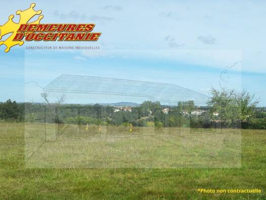 Terrain constructible viabilisé à vendre 59 000 € 430 m² de terrain Lisle-sur-Tarn 81310