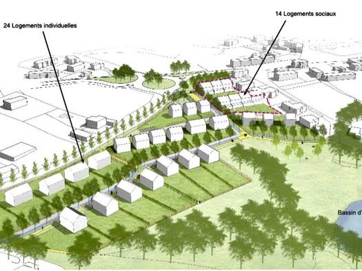 Terrain constructible viabilisé à vendre 48 990 € 511 m² de terrain Plouagat 22170