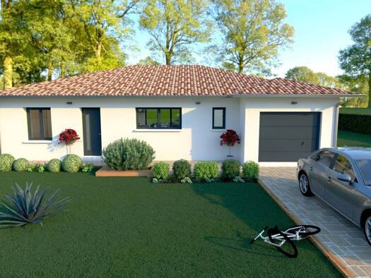 Terrain avec maison neuve à vendre 505 000 € 4 pièces 3 chambres 120 m² 600 m² de terrain Aiguillon-Port La Teste-de-Buch 33260