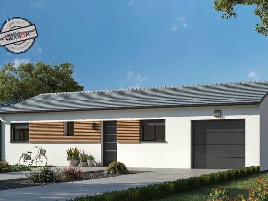 Terrain avec maison neuve à vendre 276 700 € 4 pièces 3 chambres 85 m² 630 m² de terrain Bellebrune 62142