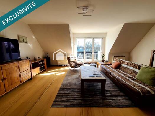 Duplex à vendre 249 000 € 3 pièces 2 chambres 90 m² 3ème étage Centre Est Lingolsheim 67380
