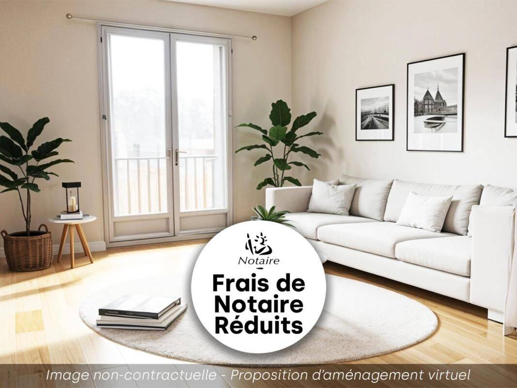 Appartement 3 pièces 57 m² · à Blois · 57 m² · 59 000 €