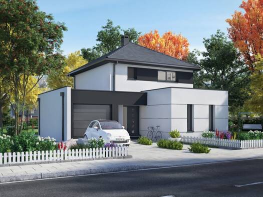 Terrain avec maison neuve à vendre 327 911 € 4 pièces 3 chambres 119 m² 696 m² de terrain Centre Est-Hameaux Malaunay 76770