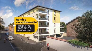 Appartement à vendre 184 185 € 3 pièces 62,9 m² 1er étage disponible à partir du 31/03/2027 Herriot Mâcon 71000
