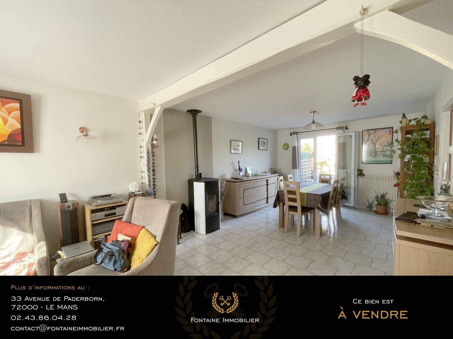 Maison 5 pièces 95 m² · à Le Mans · 94,6 m² · 252 000 €