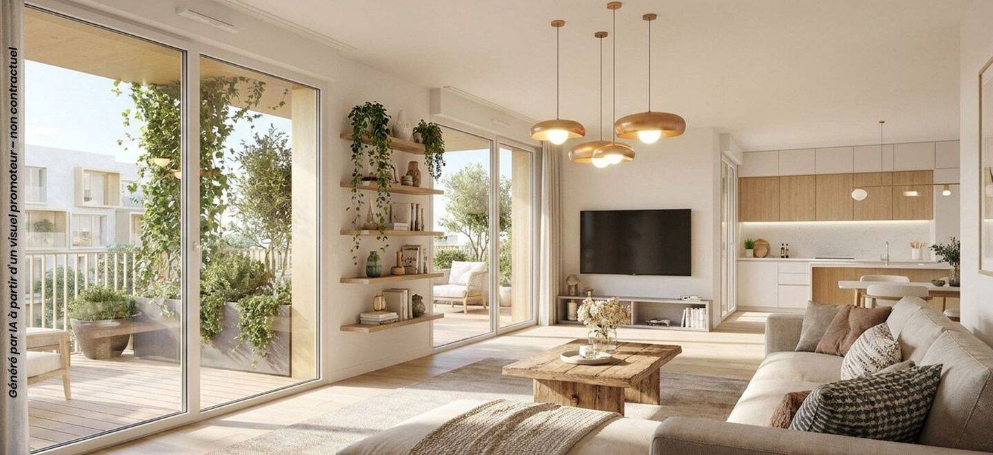 Appartement 3 pièces 60 m² · à Lattes · 60 m² · 302 000 €