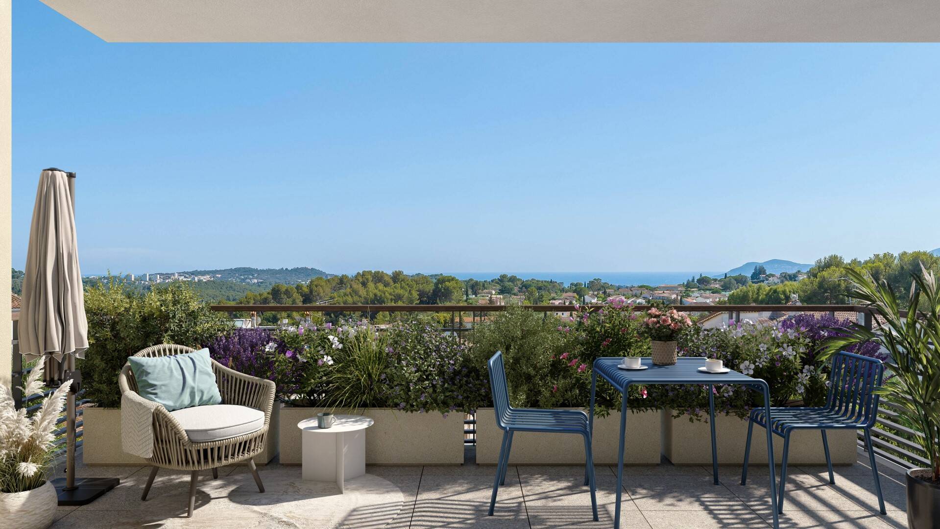 Appartement 4 pièces 95 m² · à La Roquette-sur-Siagne · 95,1 m² · 623 000 €