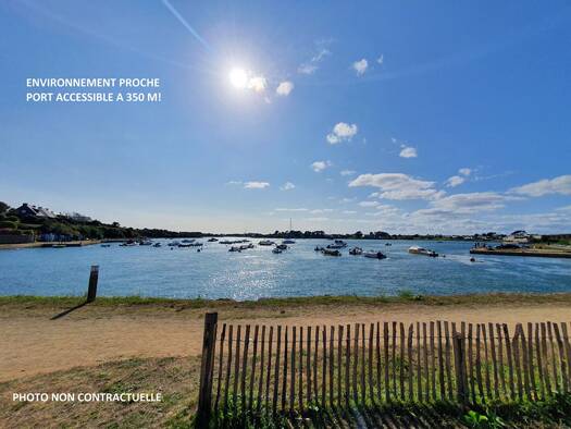 Terrain constructible viabilisé à vendre 160 290 € 465 m² de terrain Belz 56550