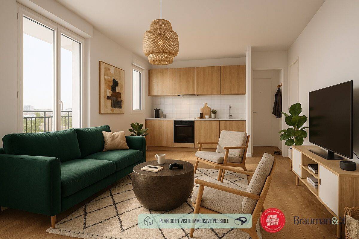 Appartement 1 pièce 42 m² · à Chessy · 42 m² · 256 000 €