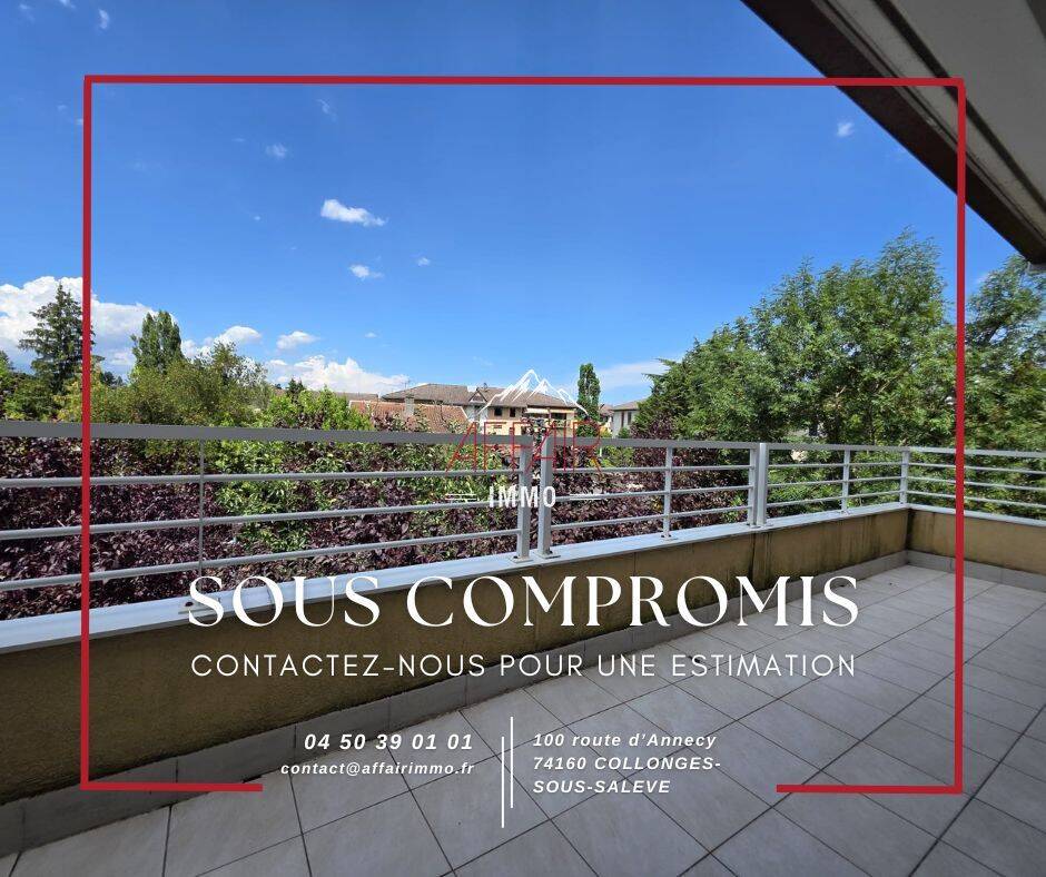 Appartement 2 pièces 44 m² · à Gaillard · 44,4 m² · 226 000 €